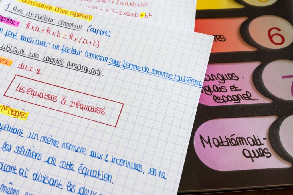 comment faire une fiche de révision