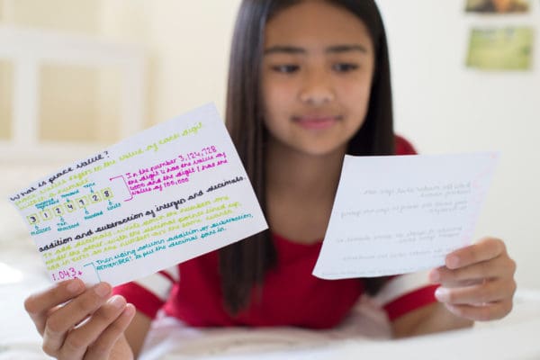 comment faire des fiches de révision
