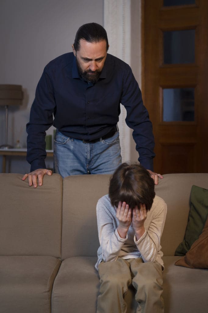 parent enfant dispute