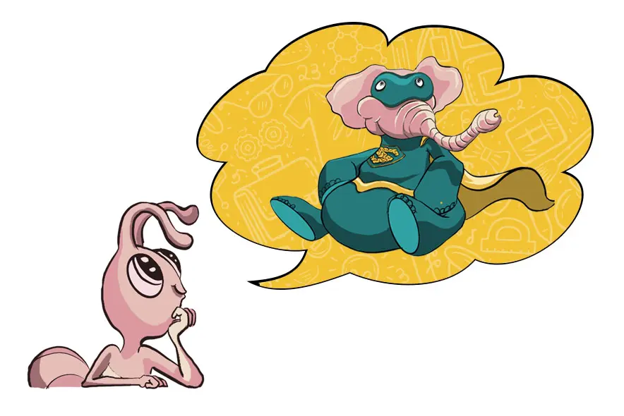 fourmi et elephant.webp